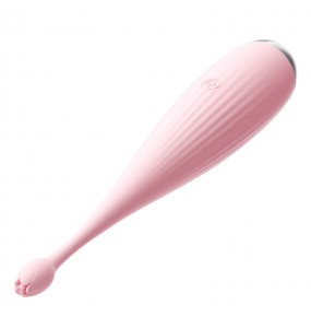 MizzZee - Flowers Orgasm Vibration Clitoral Tip Stimulator (Chargeable - Pink)